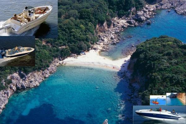 Апартаменты Sea View Палеокастрица Экстерьер фото